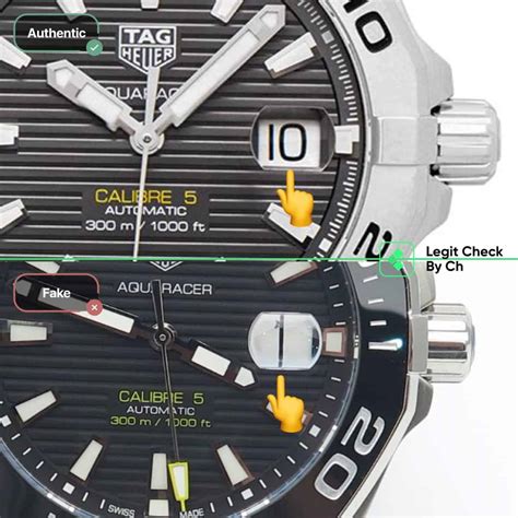 how to tell a fake tag watch|tag heuer check authenticity.